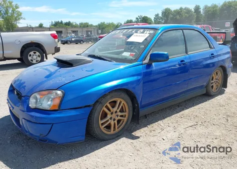 2004 Subaru Impreza Wrx from USA, damaged, VIN JF1GD29654G515133